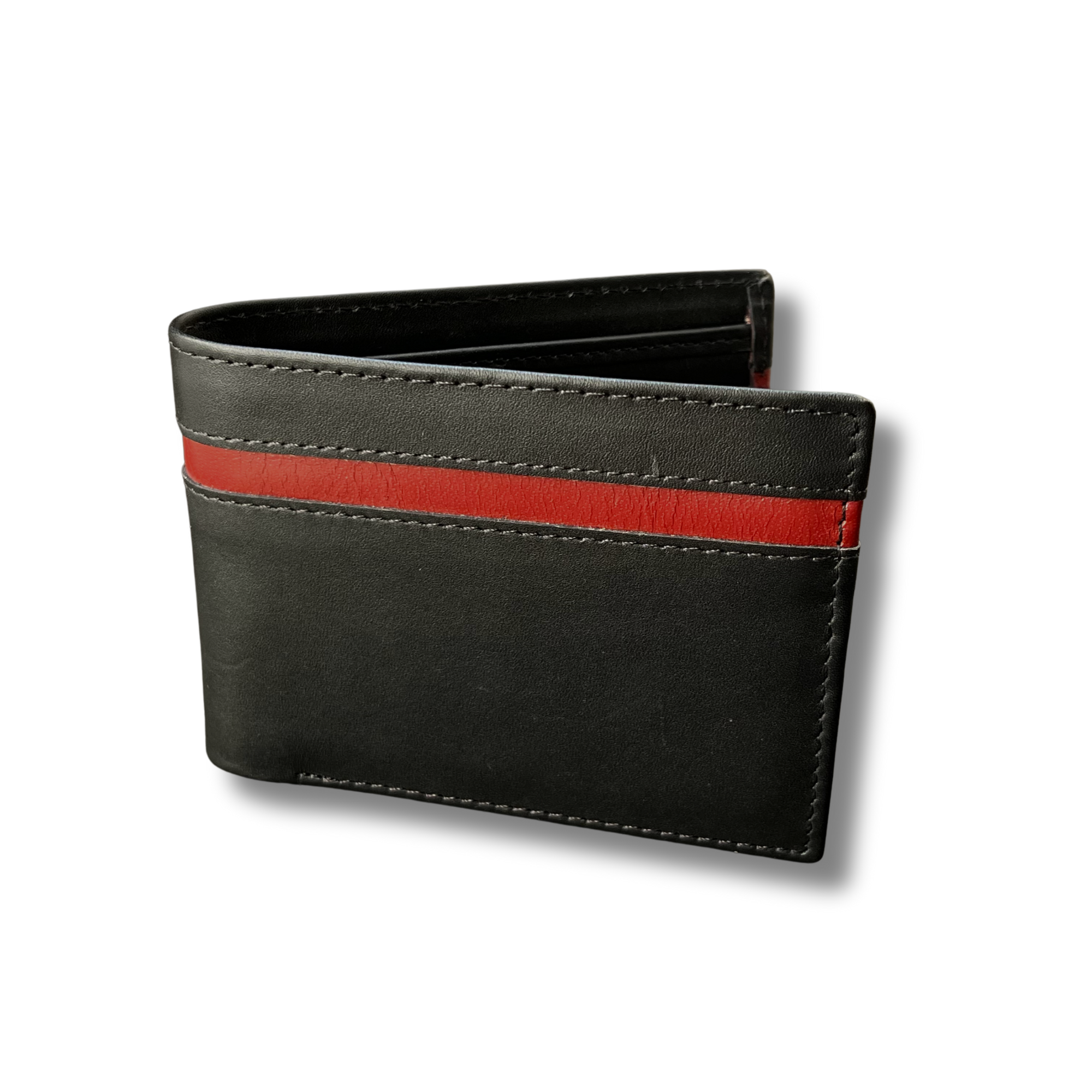 Strip Classic Wallet – Genuine Cow Leather