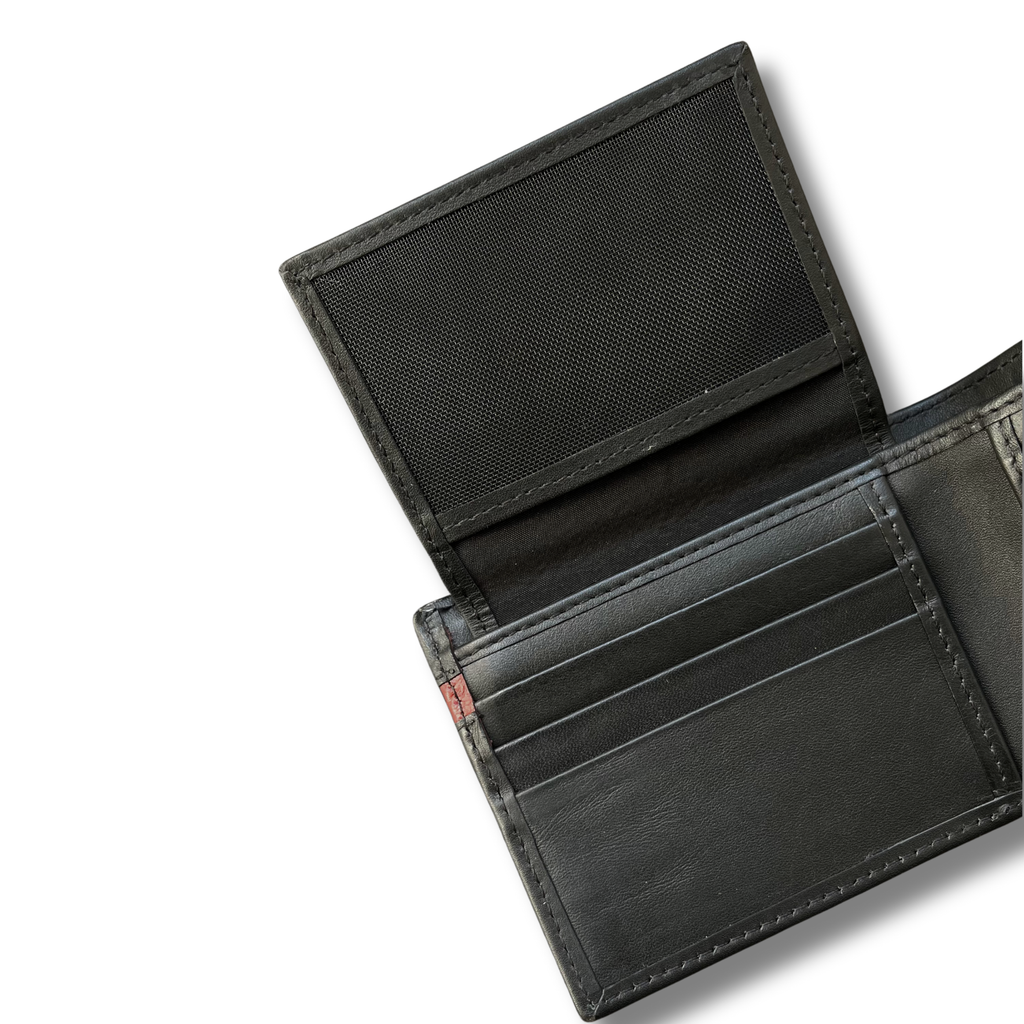 Strip Classic Wallet – Genuine Cow Leather