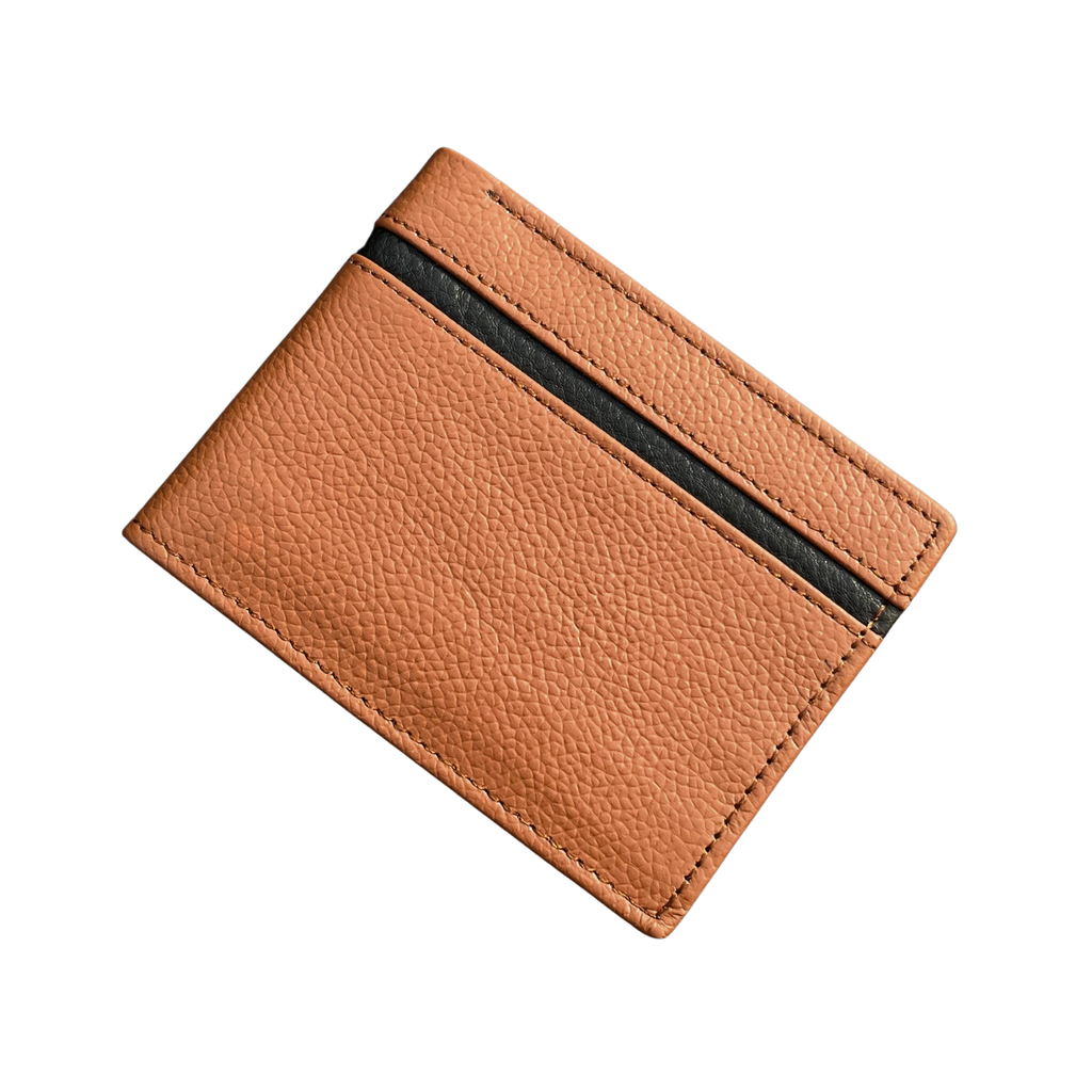 Crescent strip wallet