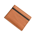 Crescent strip wallet