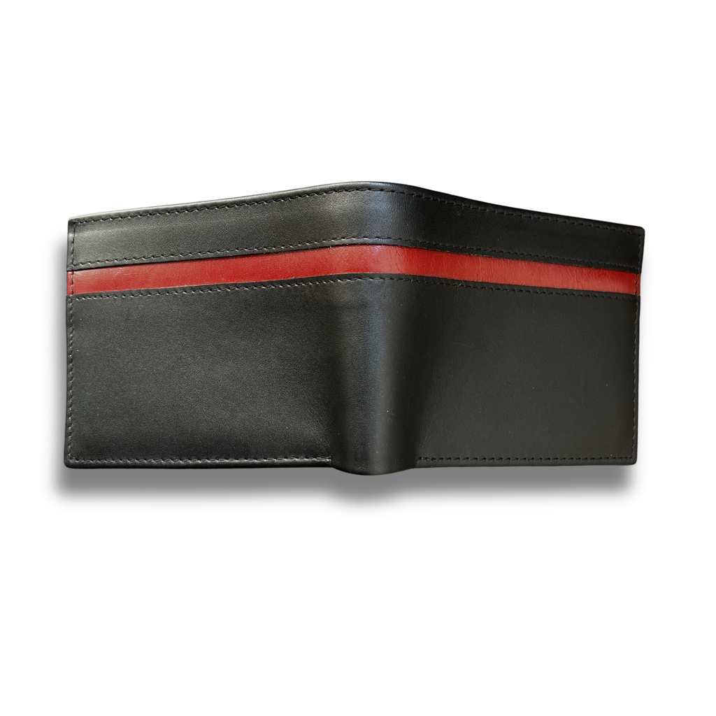 Strip Classic Wallet – Genuine Cow Leather
