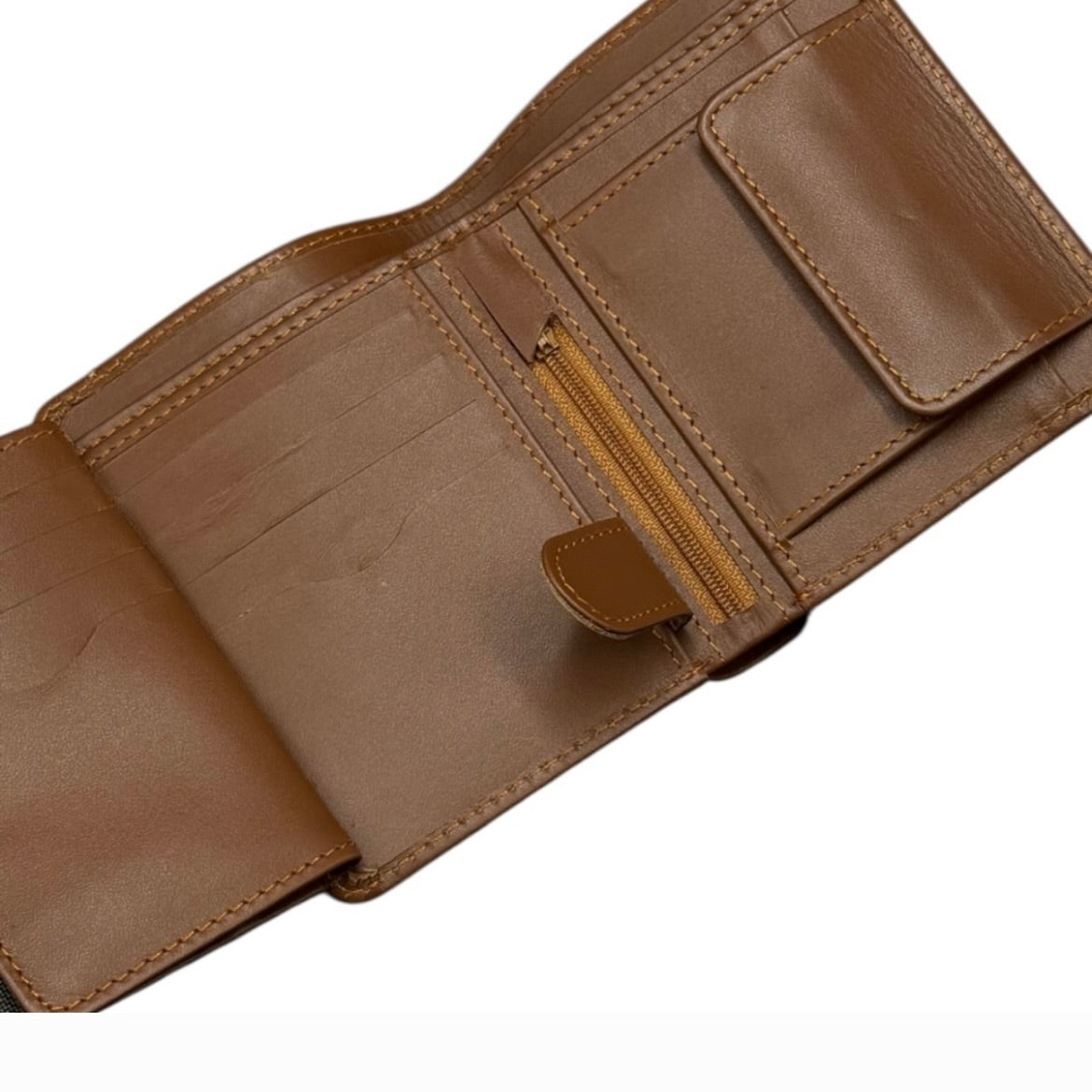 Germon Coin Pocket Wallet|Brown