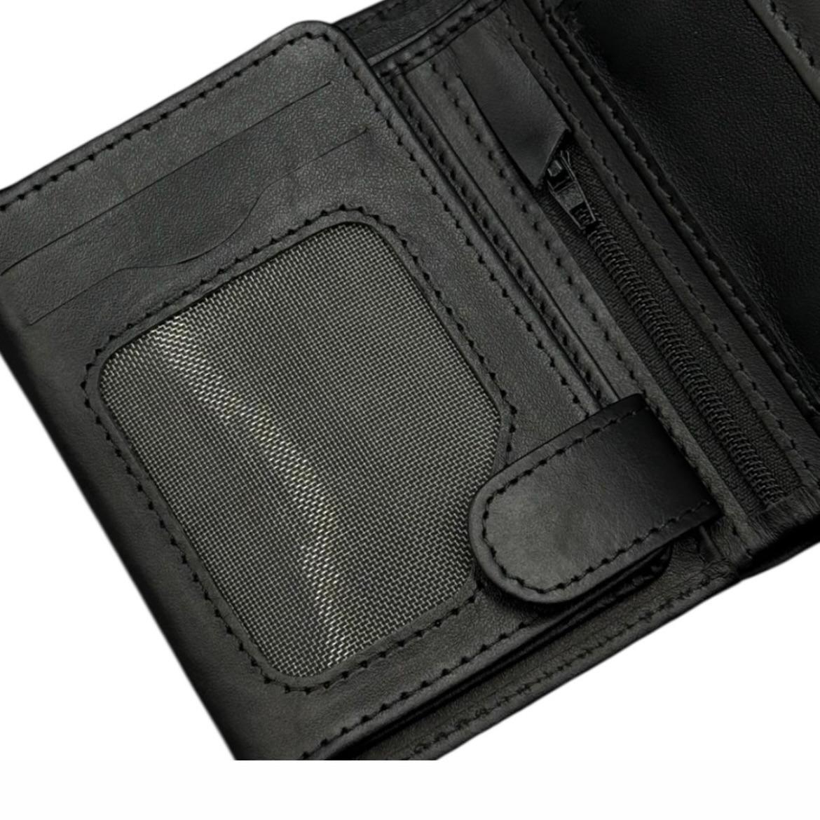 Germon Coin pocket Wallet |Black