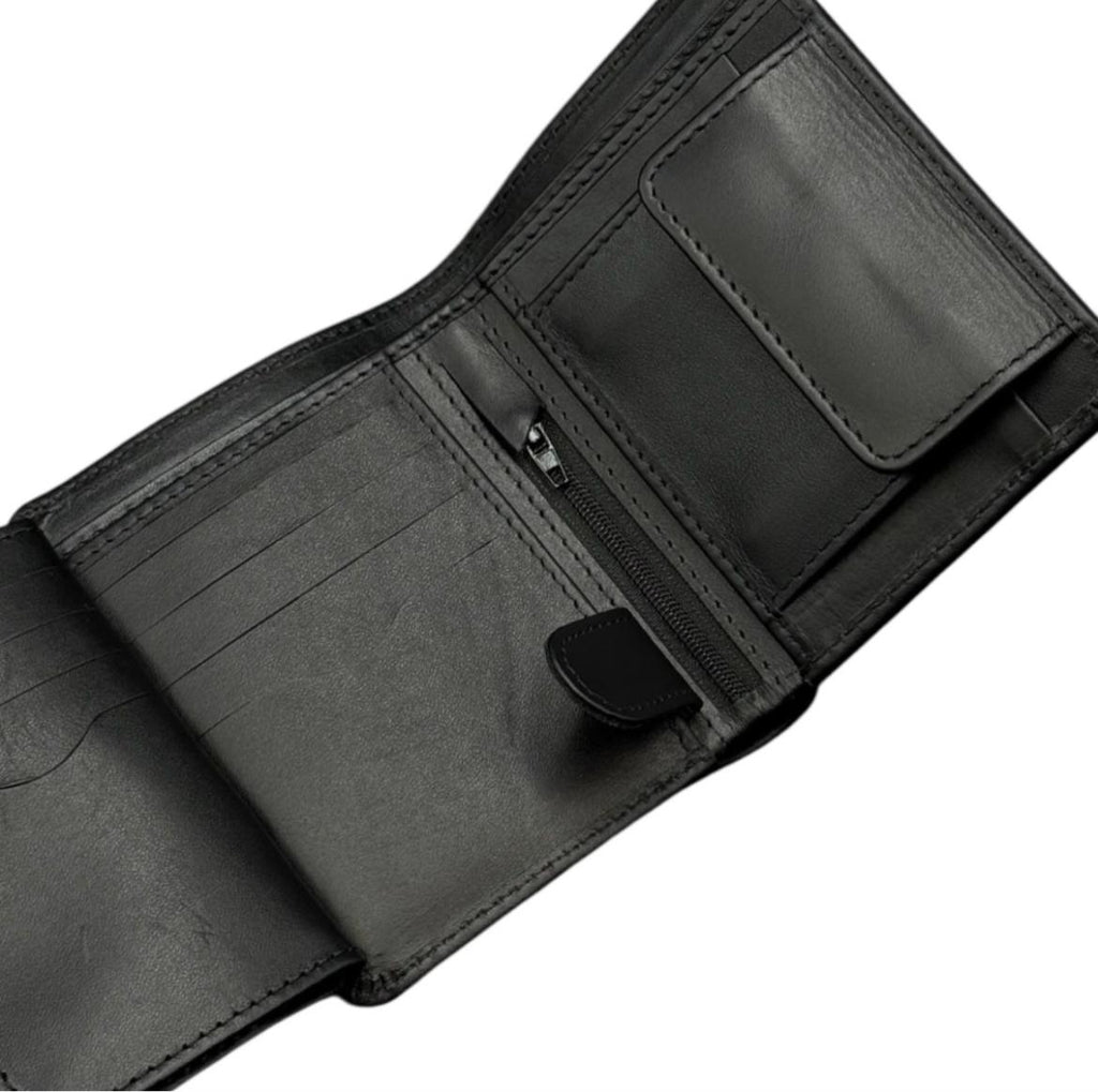 Germon Coin pocket Wallet |Black